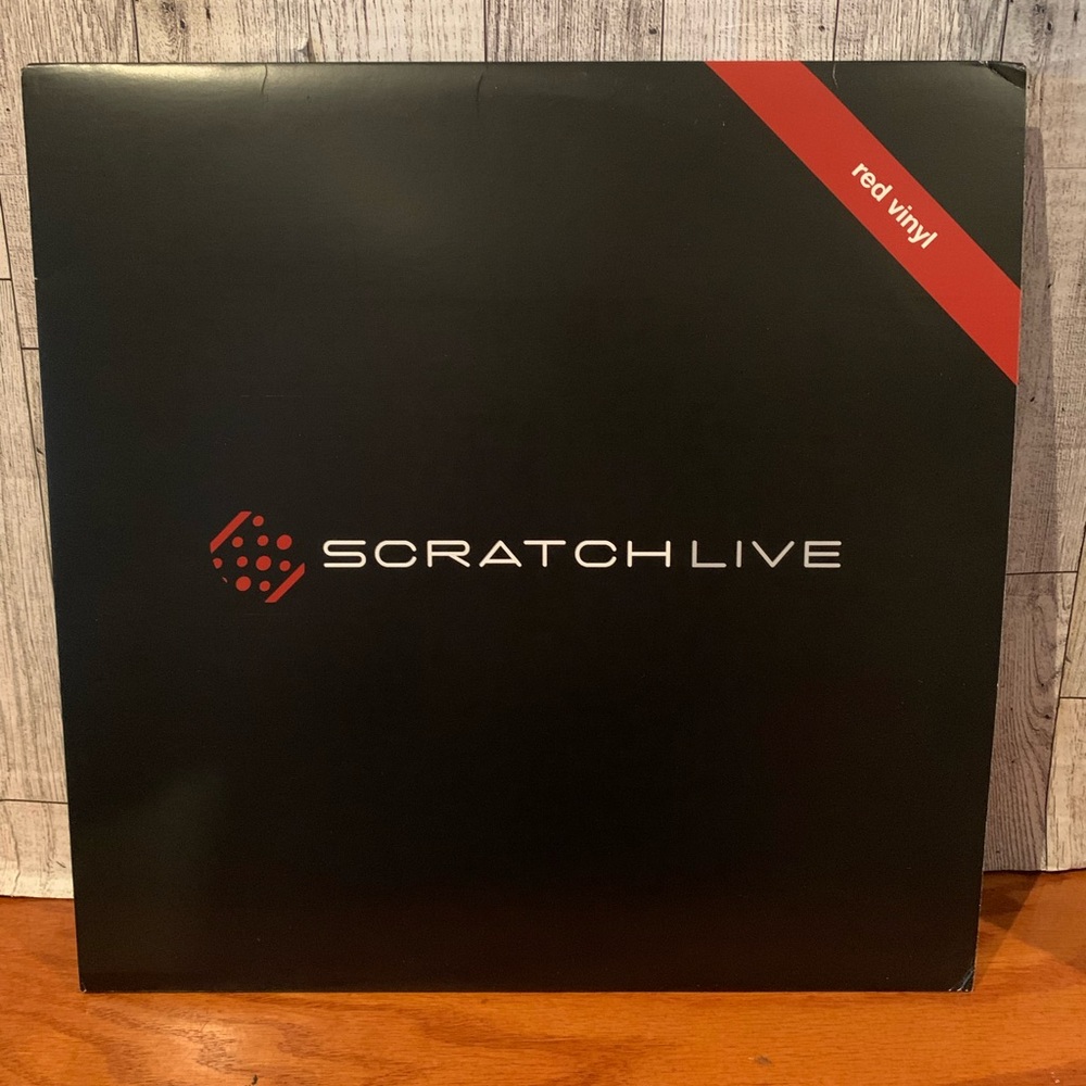 2009 Serato Scratch Live Red Control Vinyl
